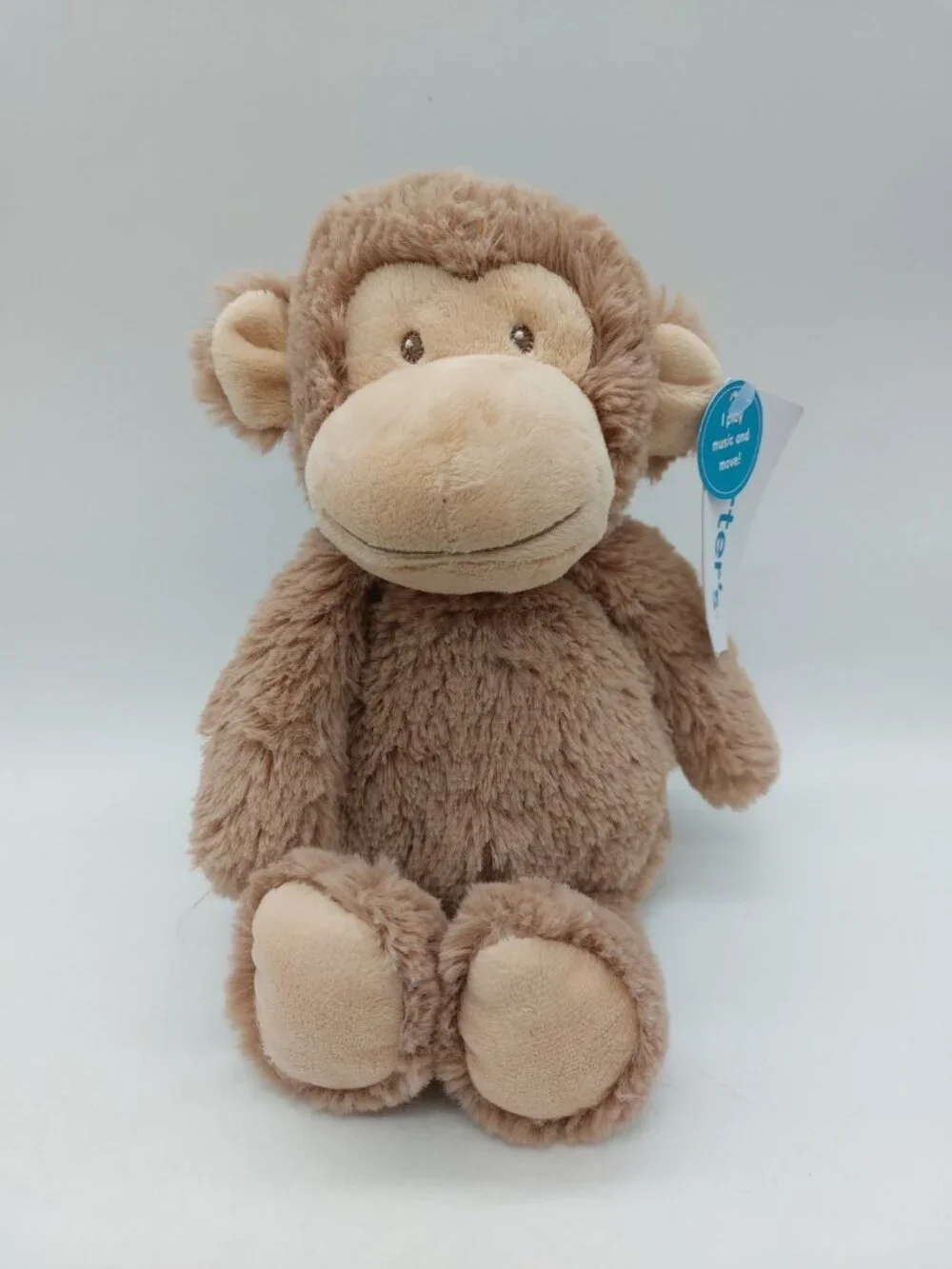 Carters Plush Musical Monkey Tan Brown Stuffed Animal READ Windup 2020